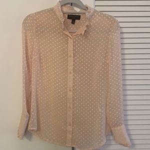 Peach blouse
